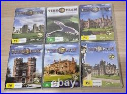 TIME TEAM Collection DVD R4 PAL 49 DISCS British Digs Wayneflete Tower RARE Bulk