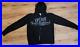 Team Edward Twilight Saga New Moon Hoodie Size Large Rare Face Graphic Black Zip