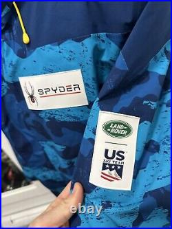 Team Issue USA Ski Team Spyder Gore-Tex Infinium Jacket Blue Men's M Rare