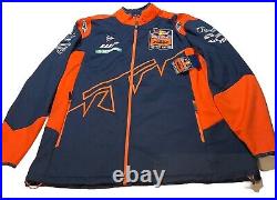 Team Red Bull KTM Racing Jacket Official Lined Soft-shell Jacket Size 4XL NEW