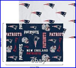 Team Spirit New England Patriots Full Bed Set Comforter, Sheets & Pillowcases