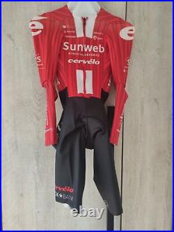 Team Sunweb 2019 Women's Long Sleeve Time Trial Skinsuit Craft Size S RARE! NEW