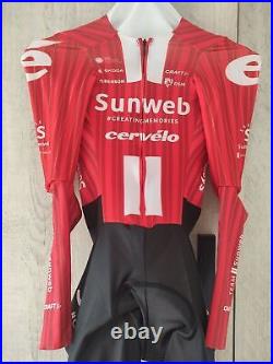 Team Sunweb 2019 Women's Long Sleeve Time Trial Skinsuit Craft Size S RARE! NEW