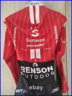 Team Sunweb 2019 Women's Long Sleeve Time Trial Skinsuit Craft Size S RARE! NEW