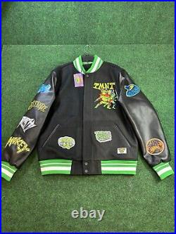 Teenage Mutant Ninja Turtles Freeze Max Team Turtles Varsity Full-Snap Jacket L