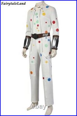 The Sucide Squad 2 Polka Dot Man Cosplay Costume Halloween Abner Krill Jumpsuit