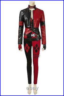 The Suicide Squad 2 Harley Quinn Full Set Cosplay Costume Halloween