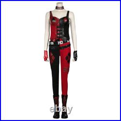 The Suicide Squad Cosplay Harley Quinn Costume Halloween Outfit Full Set