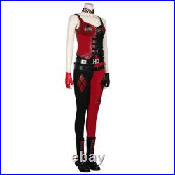 The Suicide Squad Cosplay Harley Quinn Costume Halloween Outfit Full Set