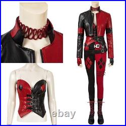 The Suicide Squad Costume Harley Quinn cosplay Suit Full set