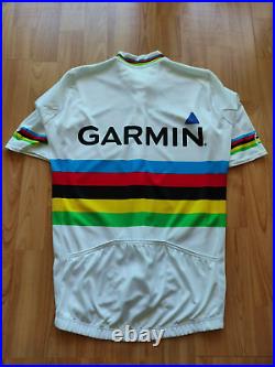 Thor Hushovd Garmin Cervélo team UCI World Champion jersey 2010 Size S NEW