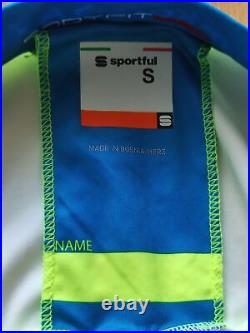 Tinkoff Saxo Team Full Zip Cycling Jersey Signed by team members Size S NEW