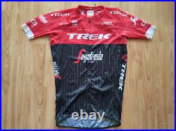 Trek Segafredo Team Mens Full Zip SS ULTRALIGHT Cycling Jersey Sportful L NEW