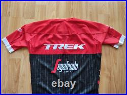 Trek Segafredo Team Mens Full Zip SS ULTRALIGHT Cycling Jersey Sportful L NEW