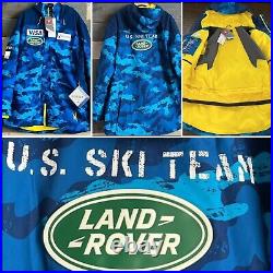 U. S. Ski Team Spyder Gore-Tex Jacket Camo Blue Men's 2XL Rare
