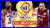 USA Vs Canada Full Game Highlights Fiba Basketball World Cup 2023