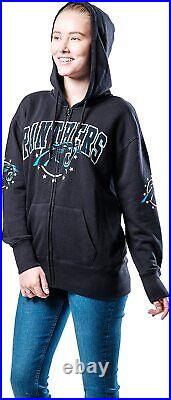 Ultra Game NFL Women's Full Zip Fleece Hoodie Sweatshirt Banner Jacket