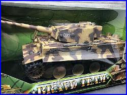 Unimax Wwii German Tiger Tank I Bravo Team Full Articulation 118 Scale