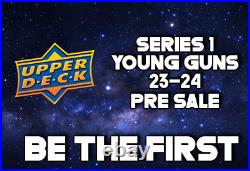 Upper Deck Series 1 2023-24 Young guns PRE-ORDER U Pick List SHIP Release day