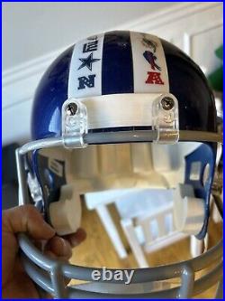 VERY RARE BUD LIGHT FULL SIZE NFL FOOTBALL HELMET with TEAMS LOGOS ON IT Replica