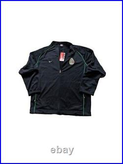 Vintage 2001 Nike Team Mexico Futbol Warm Up Jacket Size XL Deadstock NWT Y2K