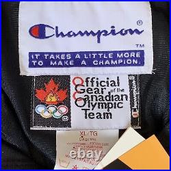 Vintage Olympic Atlanta 1996 Canadian Team Champion Jacket XL NWT