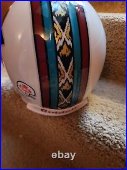 Vintage San Antonio Texans CFL Full Size Football Team issued VSR 4 Helmet