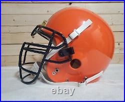 Vintage Syracuse Orangemen Team Issued Game Schutt Air Football Helmet LOA 1993