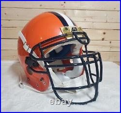 Vintage Syracuse Orangemen Team Issued Game Schutt Air Football Helmet LOA 1993