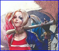 Vinyl Decal Hood Wrap Full Color Graphics Sticker Harley Quinn Suicide Squad