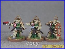 Warhammer 40K WDS painted Dark Angels BLADEGUARD VETERANS Squad y20