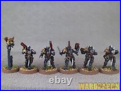 Warhammer 40K WDS painted Imperial Agents Vigilant Squad w12