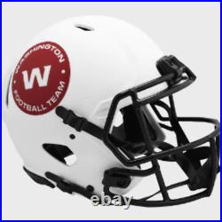Washington Football Team Full Size Authentic Speed Football Helmet LUNAR NFL