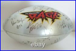 XFL Spalding Official Autograph Full Size Ball, Signed By Team 15 Players NIB
