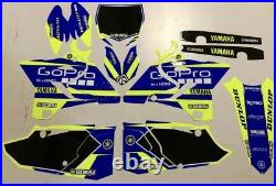 Yamaha Yz 125 250 15 16 17 18 19 Go Pro Factory Team Full Graphic Sticker Kit
